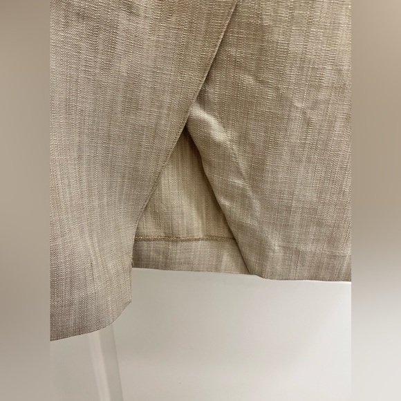 NWT Zara Structured Strapless Dress with One off the Shoulder Sleeve - Picture 9 of 12